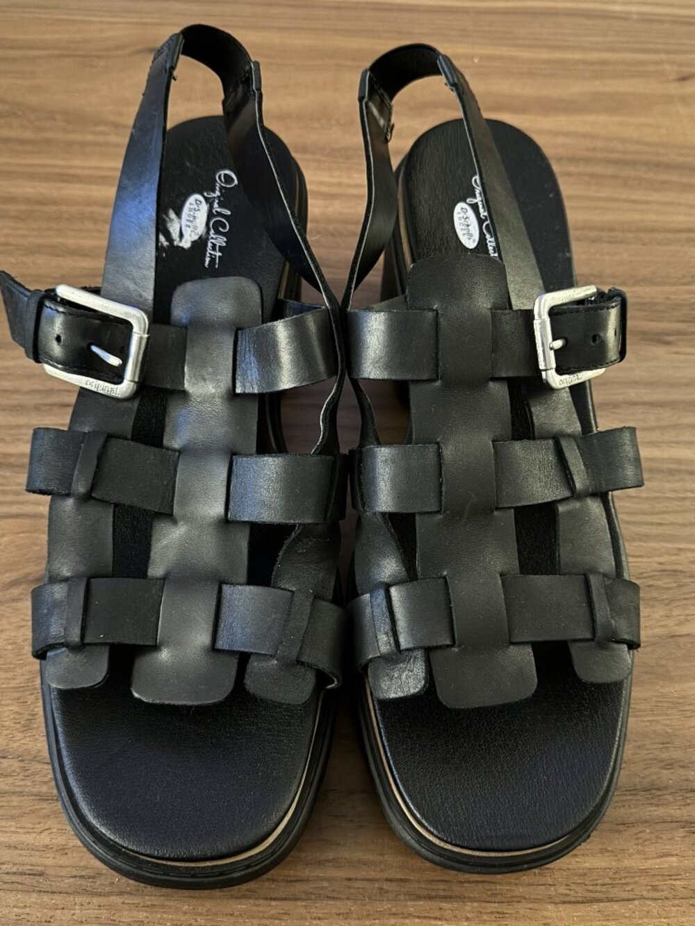 Dr. Scholl’s Original Collection Leather Platform Sandals |Size 10 - HS0440